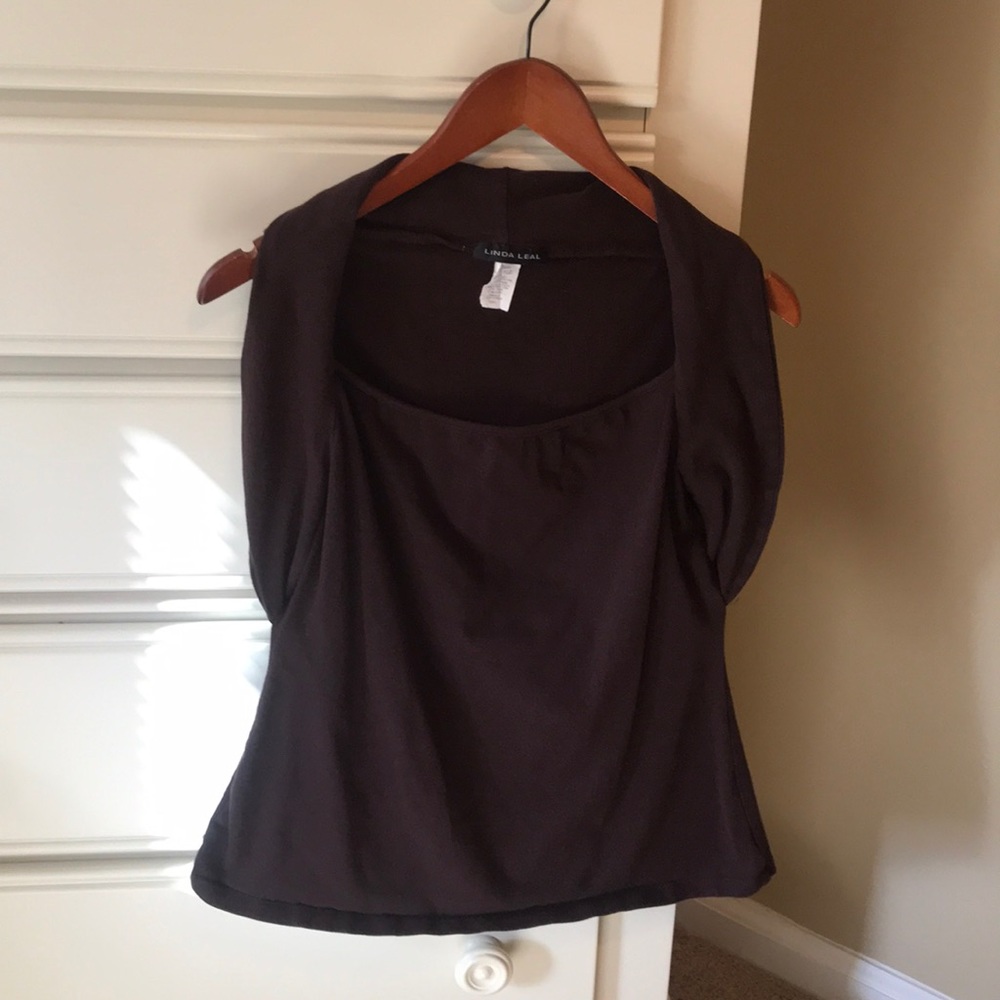 Large Sleeveless Cotton and Spandex Shirt